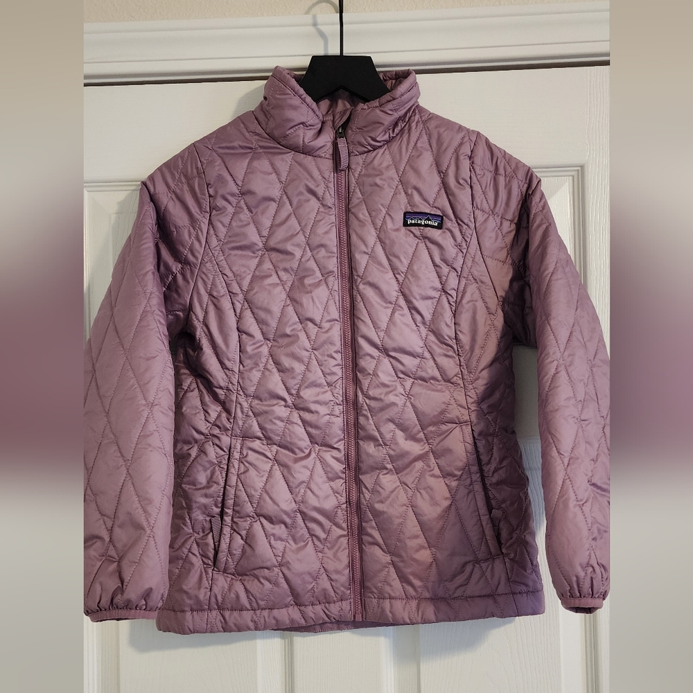 Patagonia Kids Jacket in Light Purple